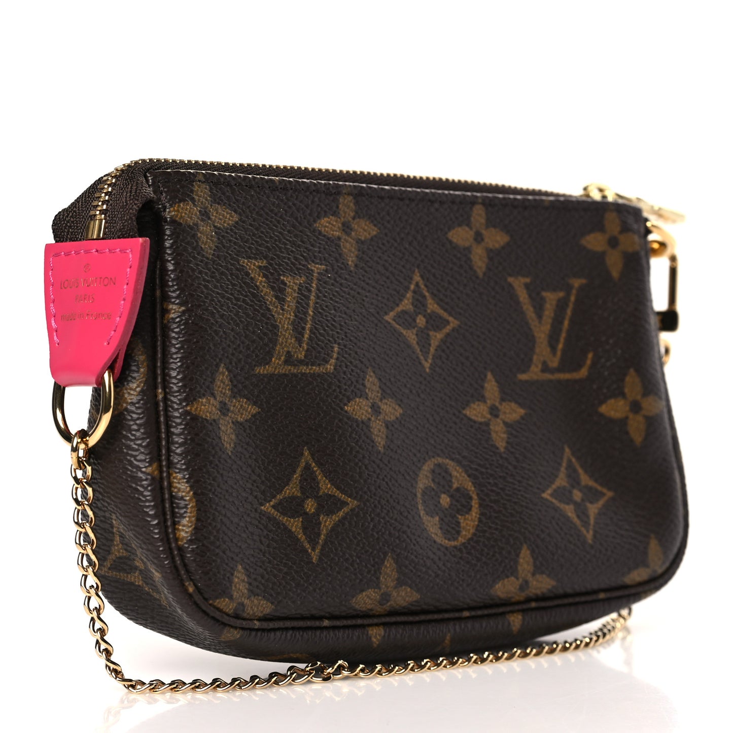 Monogram 2020 Christmas Animation Roller Coaster Mini Pochette Accessories Pivoine