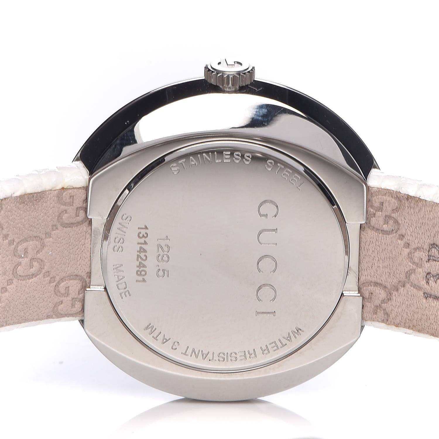 Gucci Stainless Steel Calfskin 27mm U-Play Quartz Watch 5 of 8