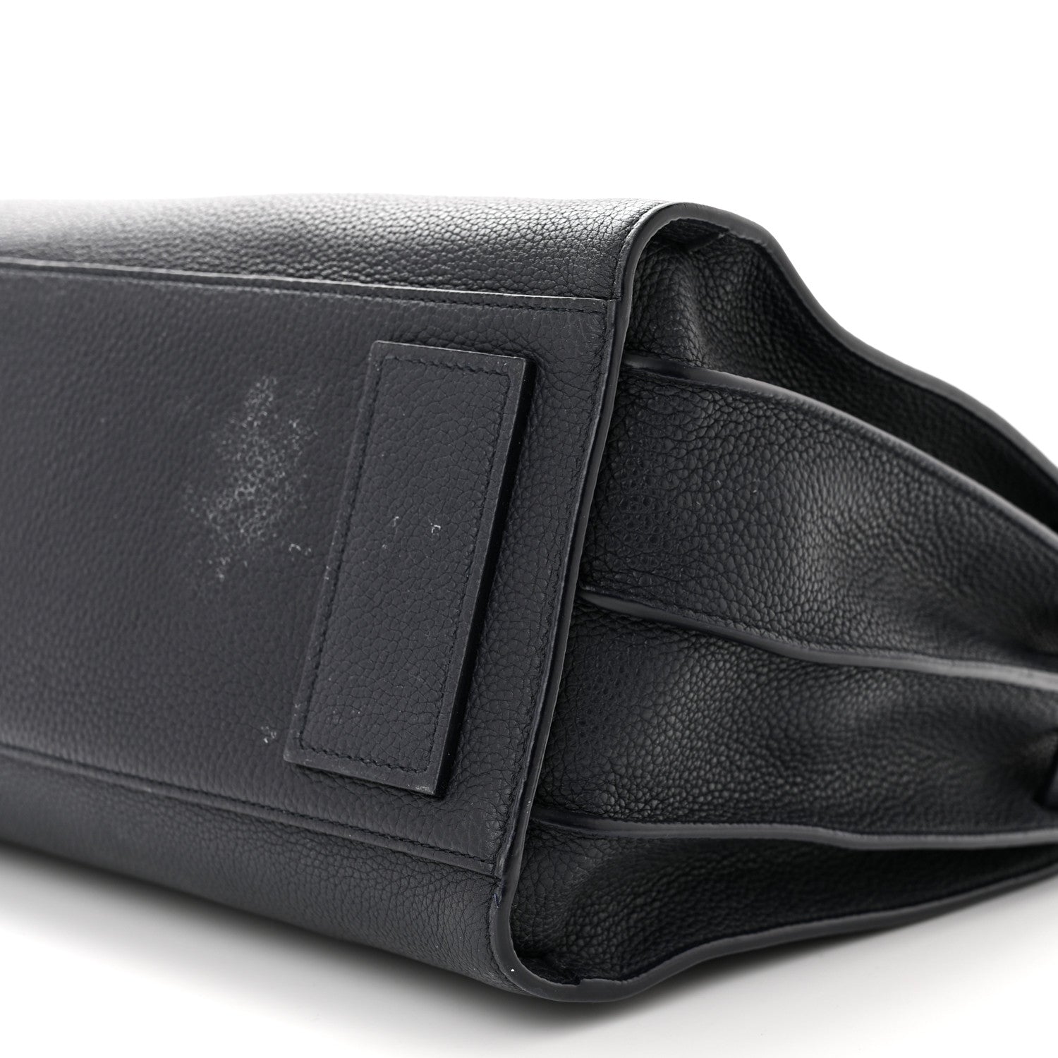 Saint Laurent Grained Calfskin Small Supple Sac De Jour Navy 9 of 12