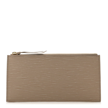 Louis Vuitton Epi Felicie Chain Wallet Zippered Insert Galet 1 of 6