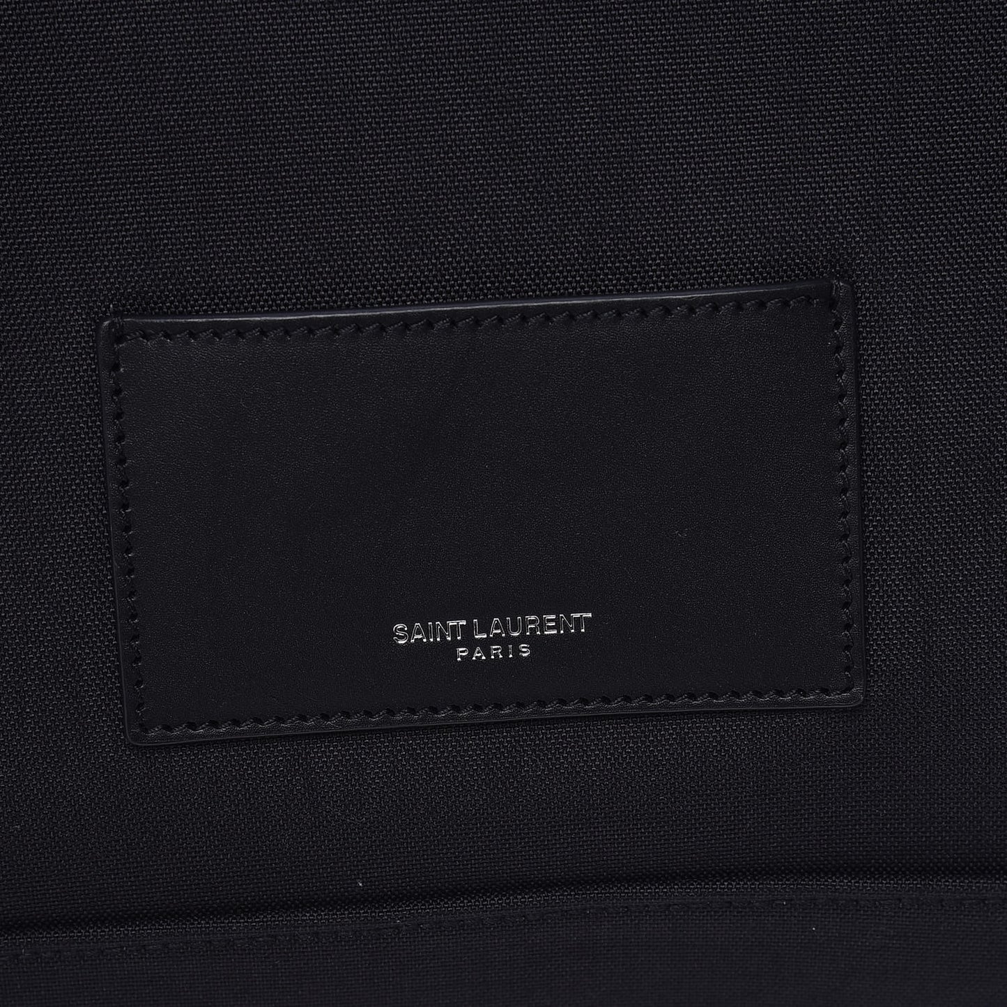 Glitter Canvas City Backpack Black