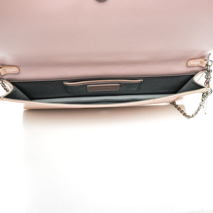 Christian Dior Patent Cannage Lady Dior Convertible Clutch Rose Clair 4 of 5