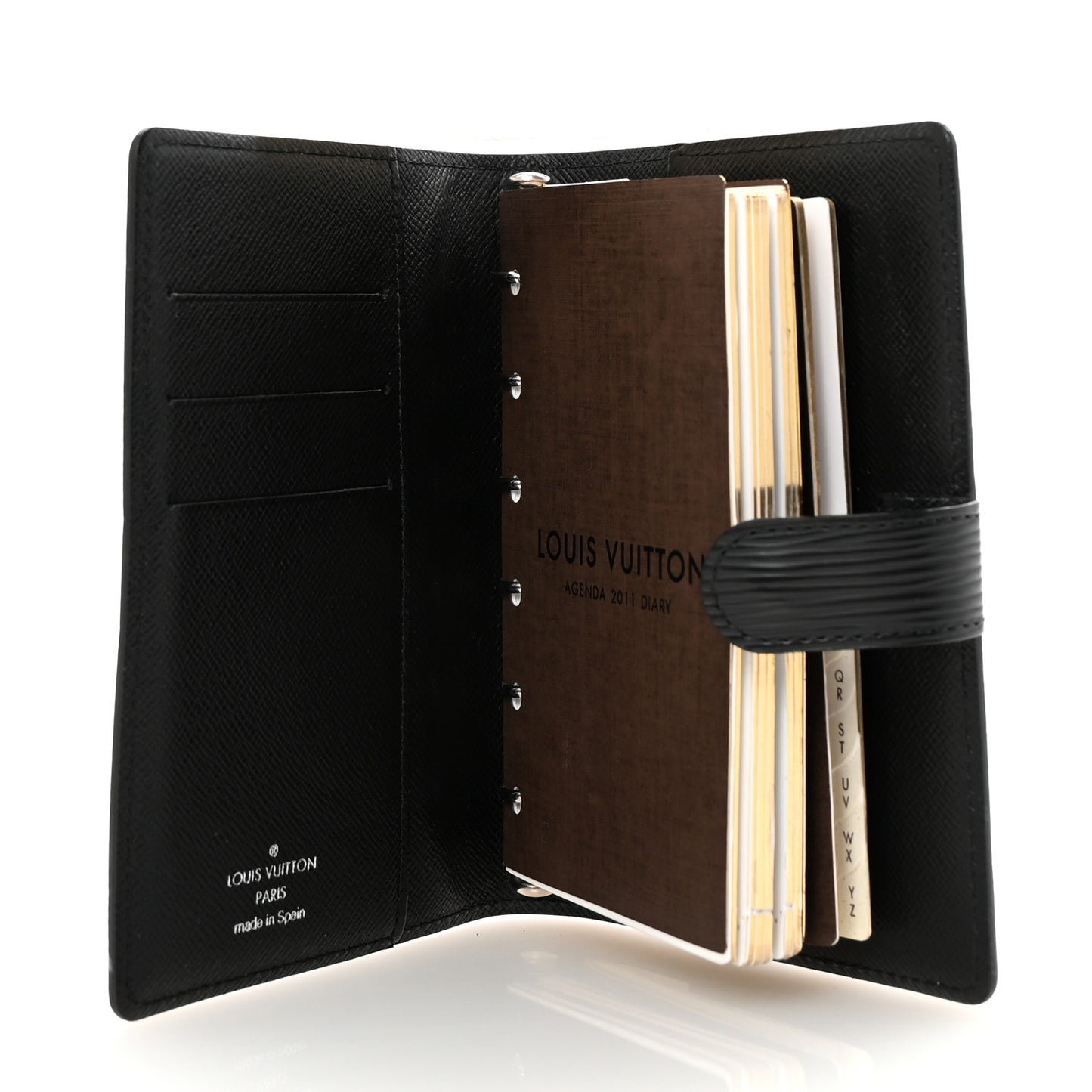 Epi Small Ring Agenda Cover Black