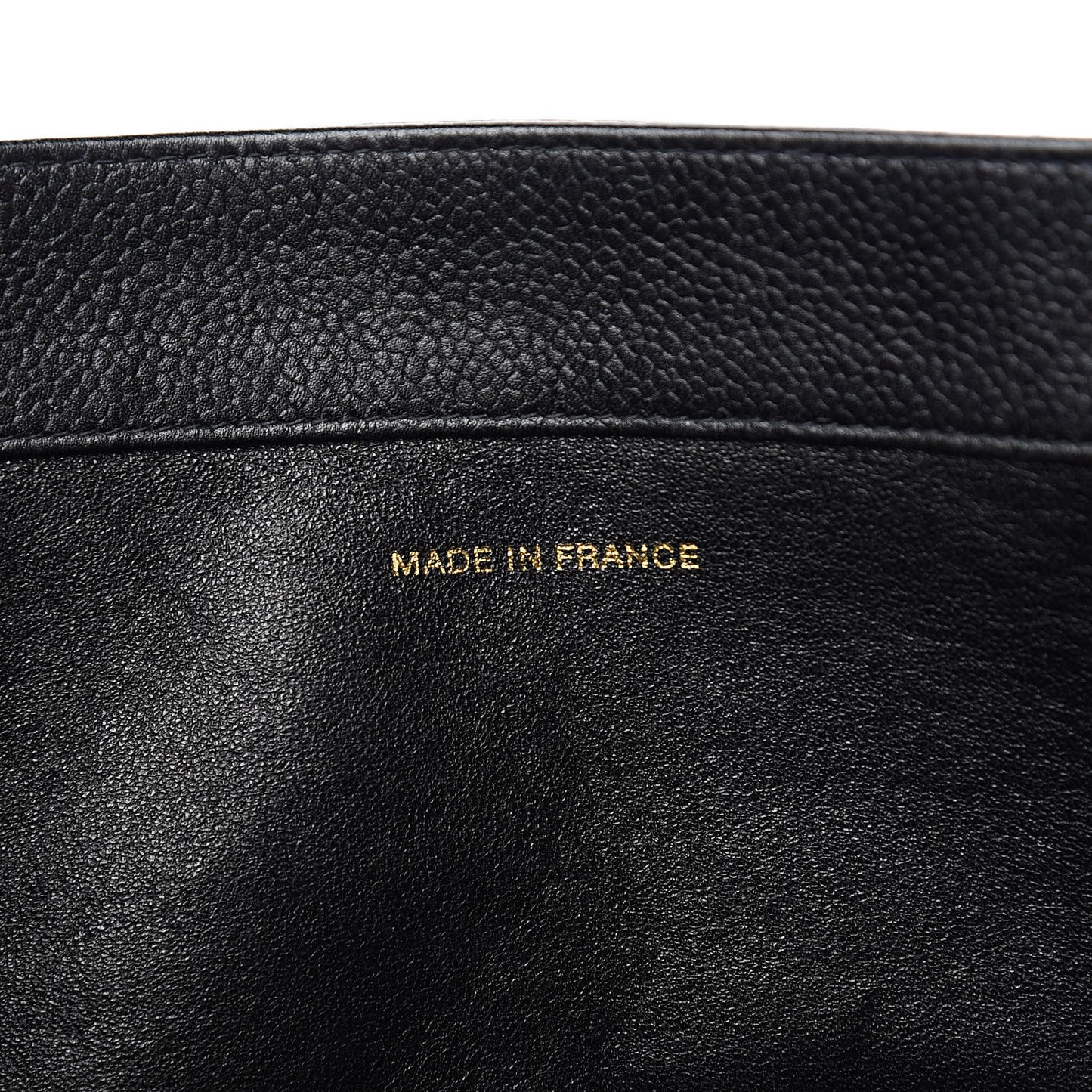 Caviar CC Shoulder Bag Black