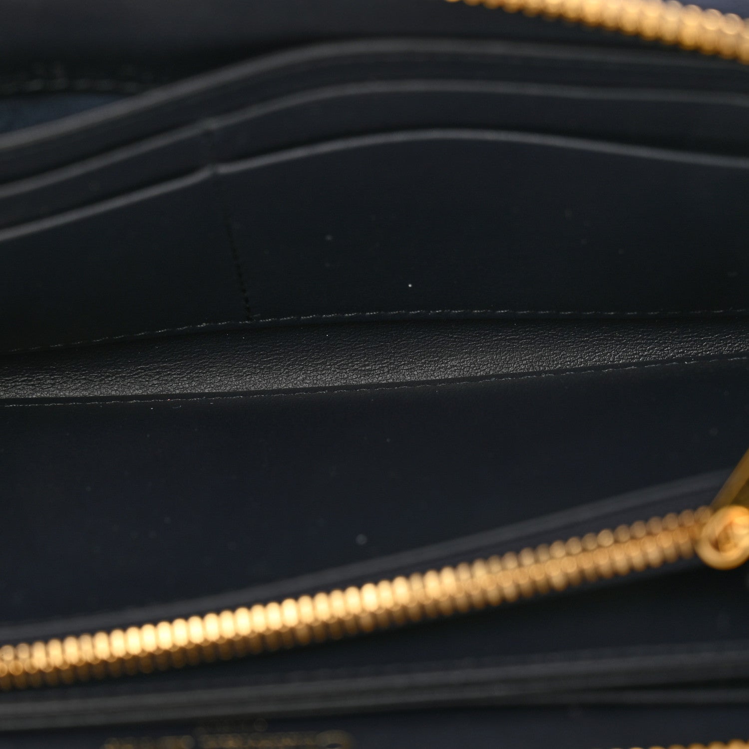Christian Dior Oblique 30 Montaigne Zip Around Wallet Blue 6 of 10