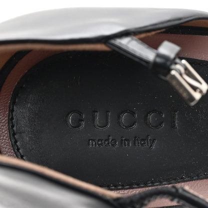 Gucci Nappa Lili Platform Pumps 38 Black 9 of 10