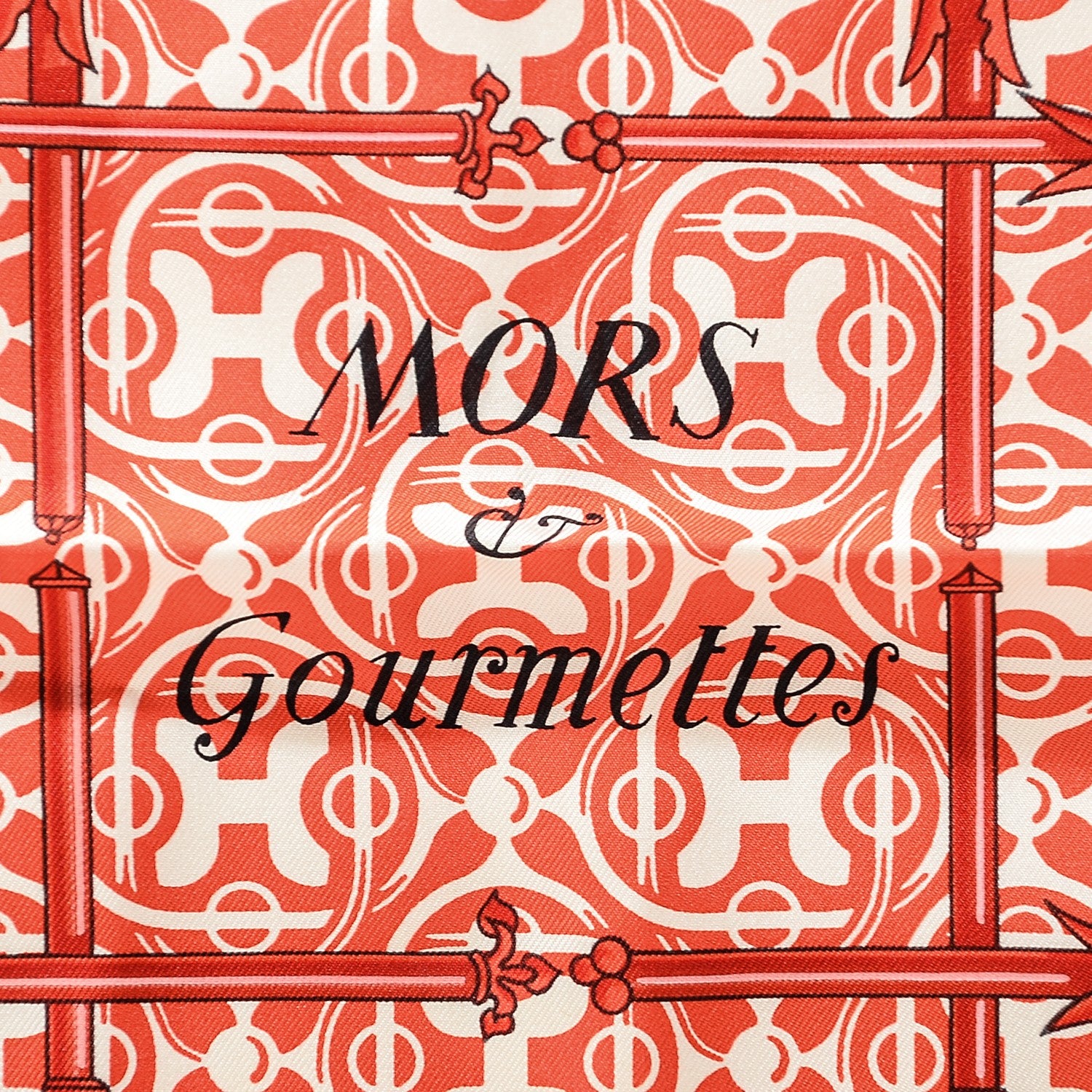 Hermes Silk Mors et Gourmettes Scarf 90 2 of 7