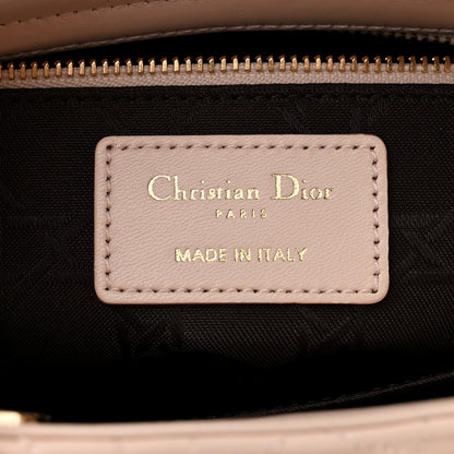 Christian Dior Lambskin Cannage Small Lucky Badges My Lady Dior Pink 5 of 10