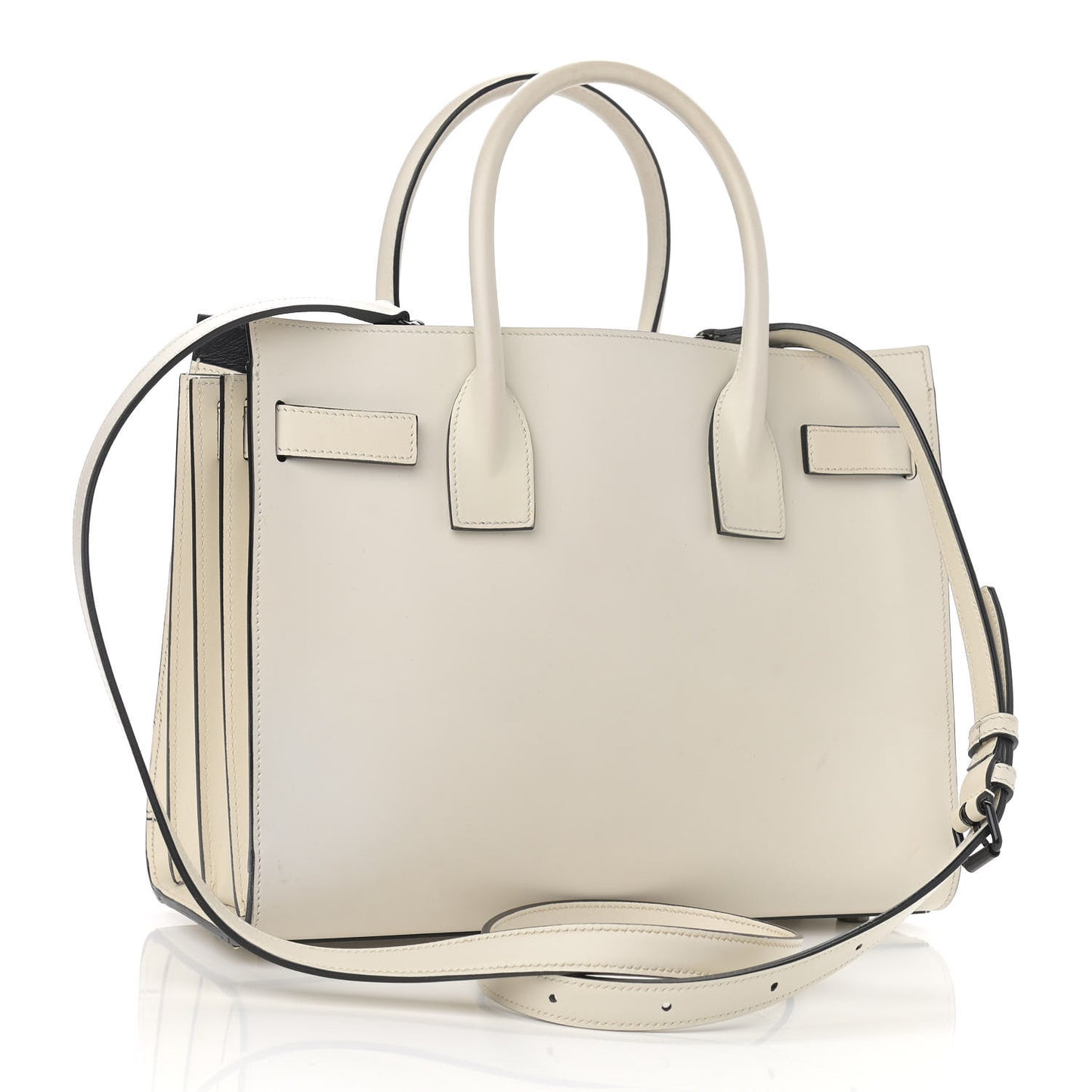 Calfskin Baby Sac De Jour White