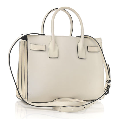 Saint Laurent Calfskin Baby Sac De Jour White 3 of 15