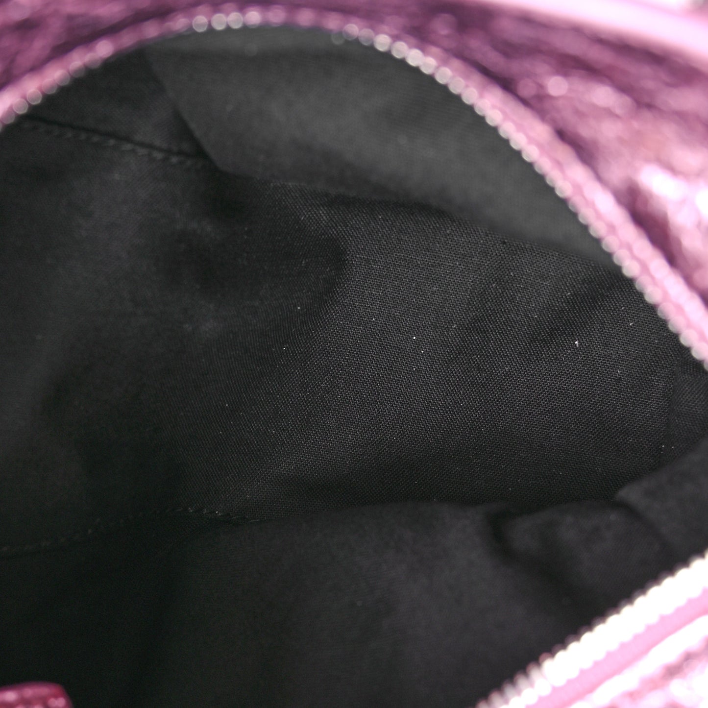 Metallic Agneau Arena Crystal Neo Cagole Handbag XS Met Pink