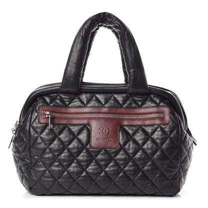 Chanel Lambskin Coco Cocoon Bowler Black 1 of 10