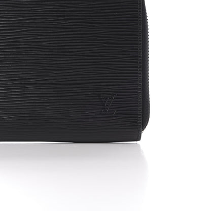 Louis Vuitton Epi Zippy Organizer Wallet Black 9 of 10