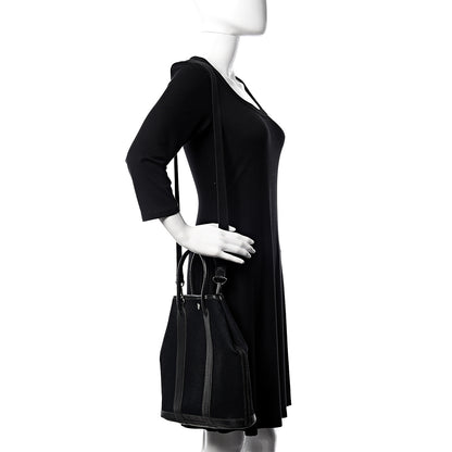 Hermes Toile Negonda Garden File PM Black 2 of 15