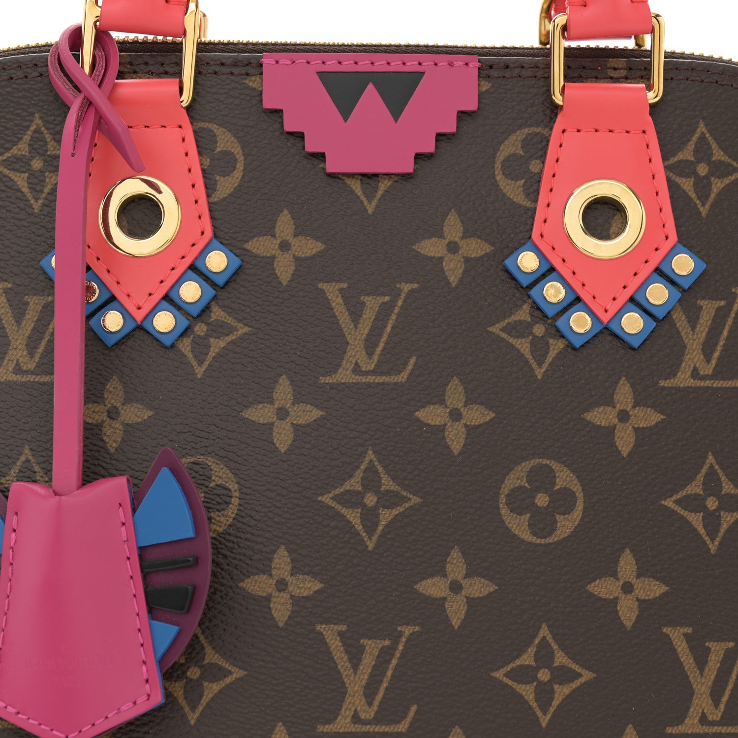 Louis Vuitton Monogram Totem Alma PM Flamingo 8 of 11