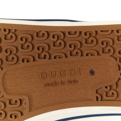 Gucci Jacquard Mini GG Monogram Web Mens 1977 Tennis Sneakers 10 White 7 of 9