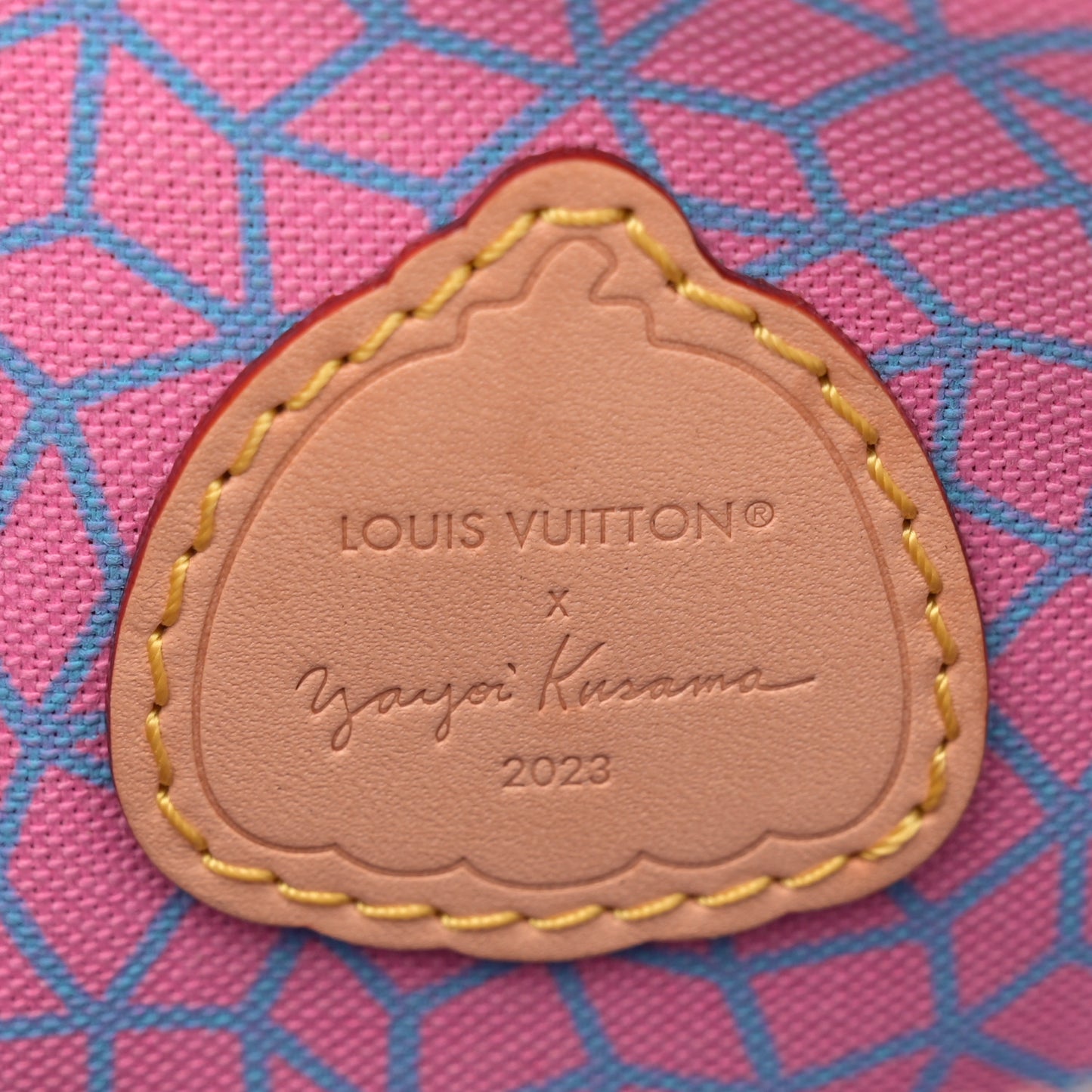 LV X YK Monogram Pumpkins Speedy Bandouliere 20