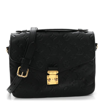 Louis Vuitton Empreinte Pochette Metis Black 1 of 11