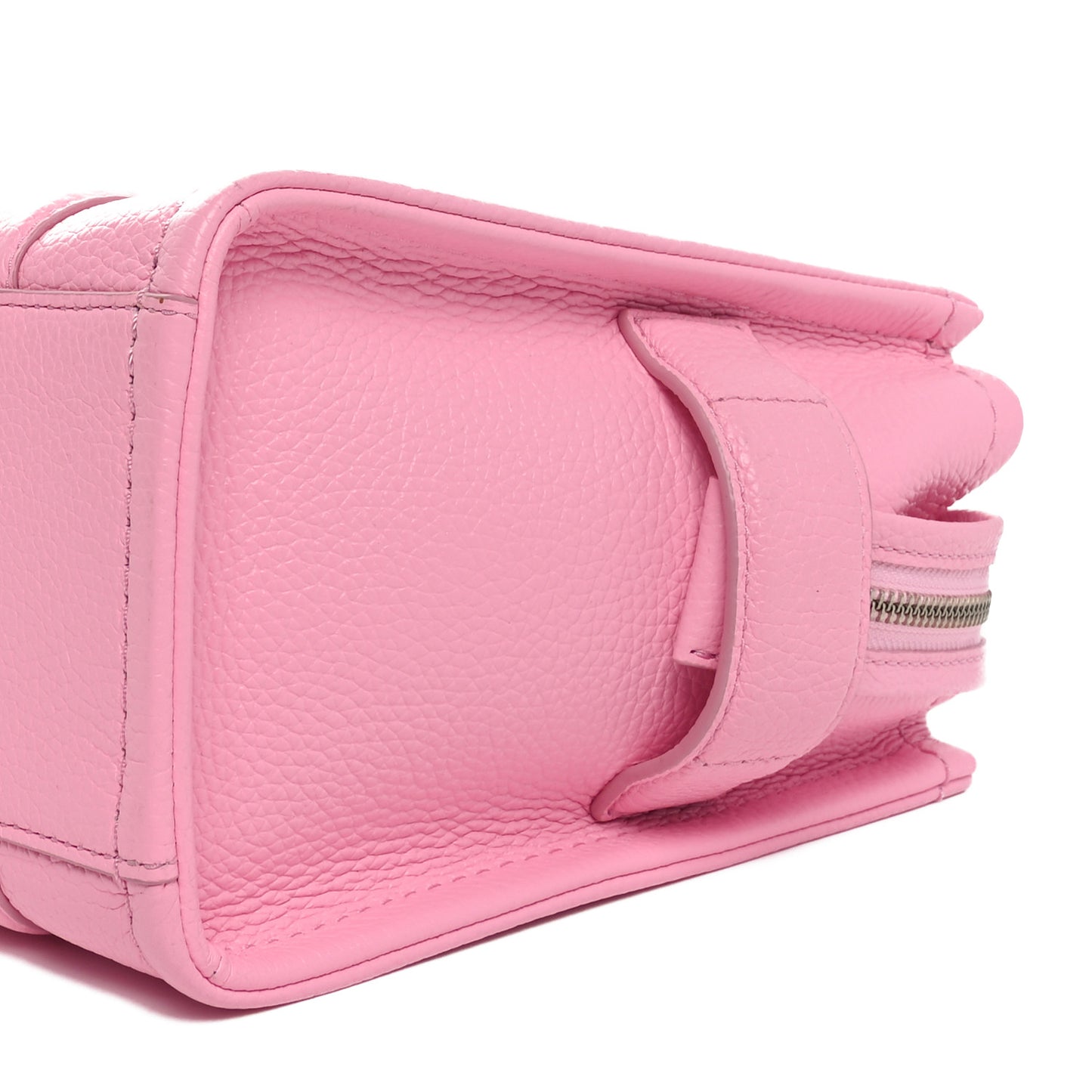 Grained Calfskin Small The Tote Bag Candy Pink