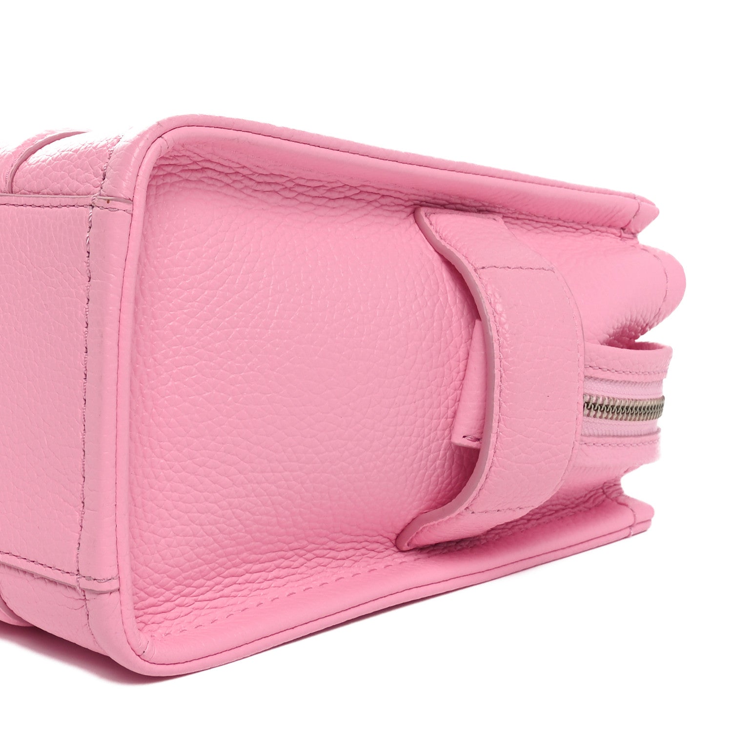 Marc Jacobs Grained Calfskin Small The Tote Bag Candy Pink 9 of 9