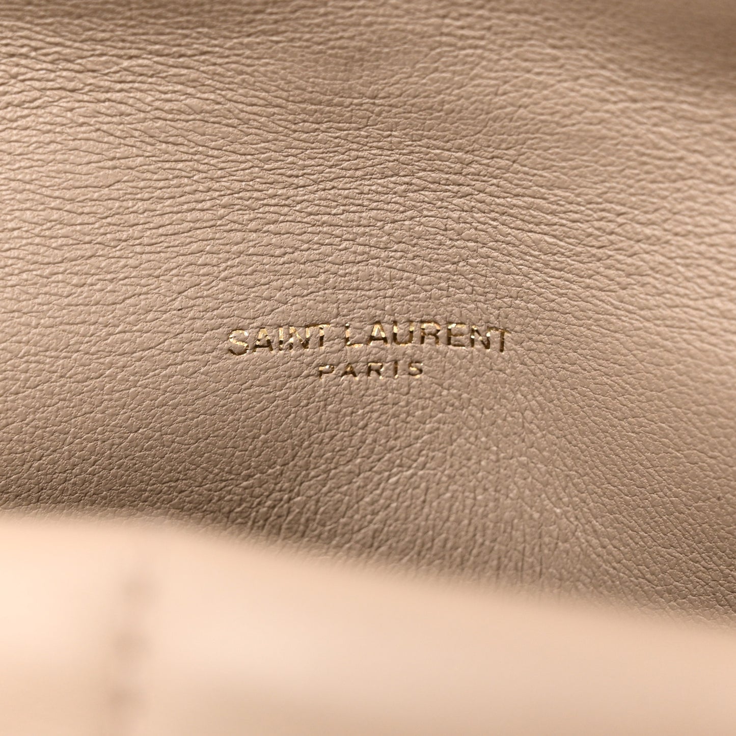Lambskin Quilted Medium Loulou Puffer Monogram Chain Satchel Dusty Grey