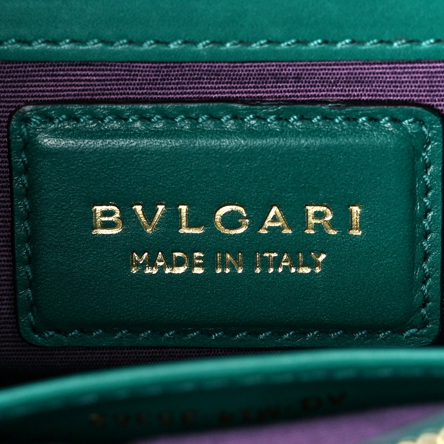 Calfskin Serpenti Forever Shoulder Bag Emerald Green