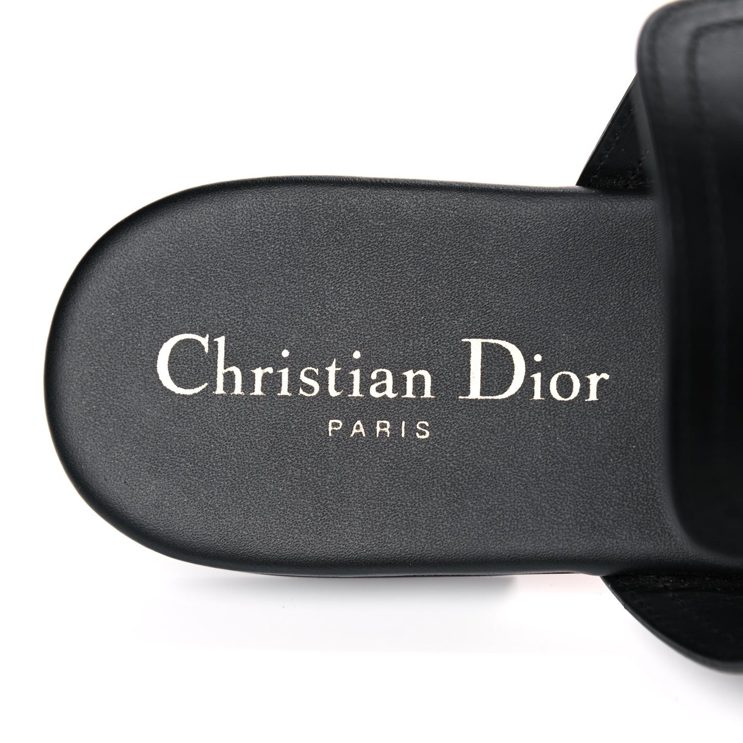 Calfskin 30 Montaigne Thong Sandals 38 Black