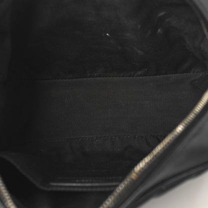Saint Laurent Calfskin Matelasse Monogram Lou Camera Bag Black 5 of 13