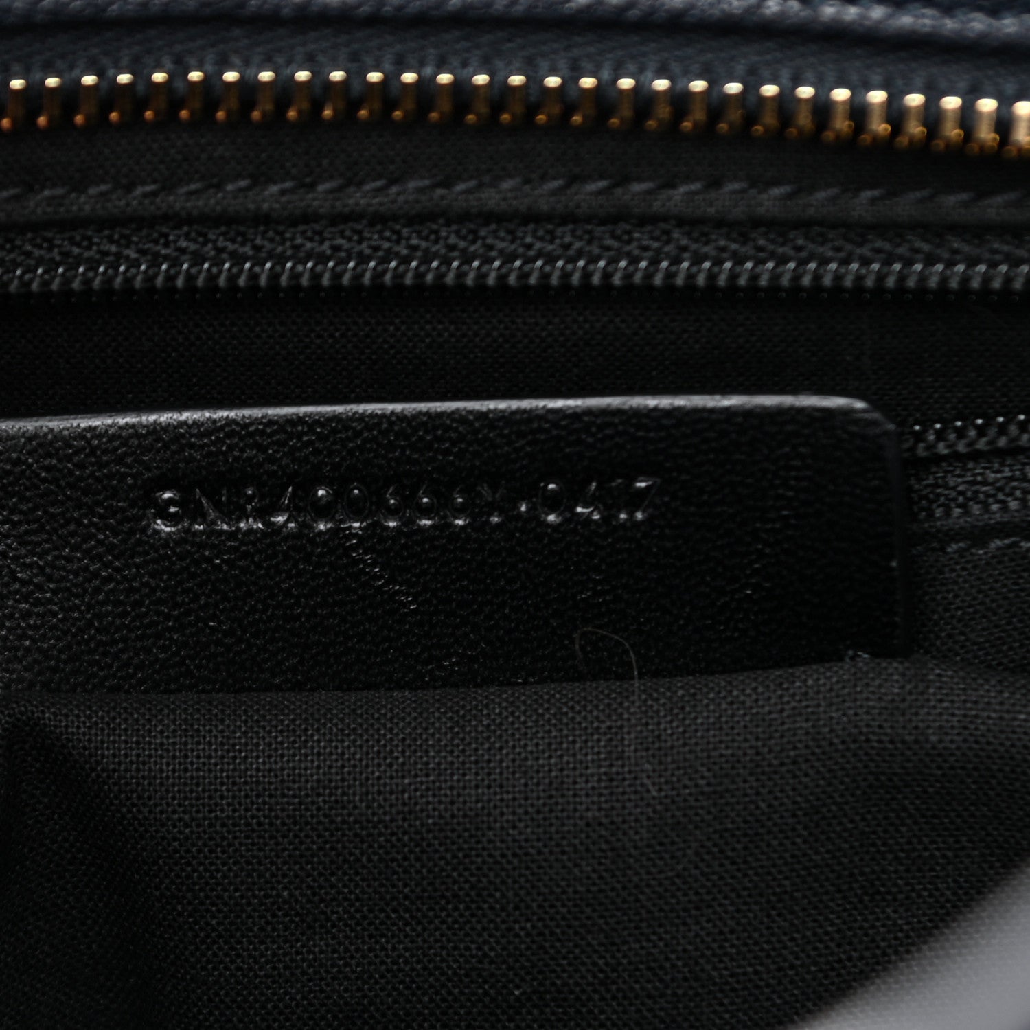 Saint Laurent Sheepskin Small Cabas ChYc Navy 7 of 10