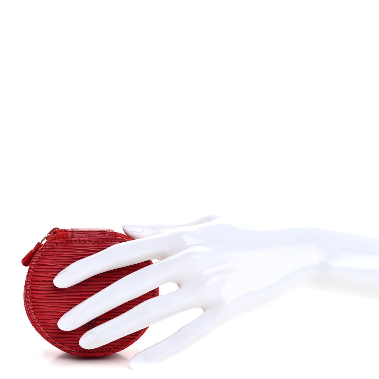 Epi Ecrin Bijoux 8cm Jewelry Box Case Castillan Red