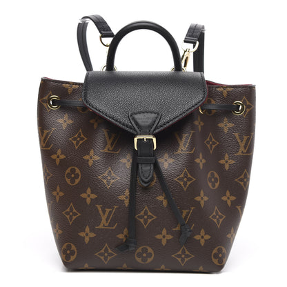 Louis Vuitton Monogram BB Montsouris NM Backpack Black 1 of 9