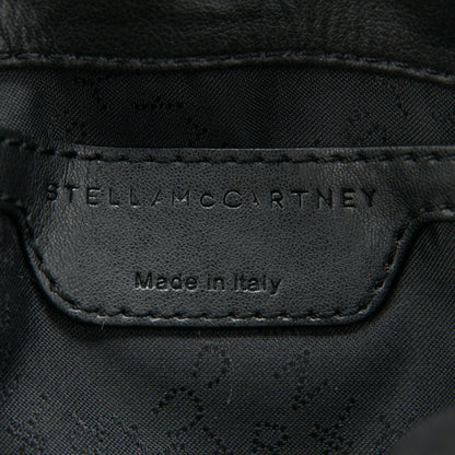 Stella McCartney Alter Nappa Quilted Mini Falabella Tote Black Ivory 7 of 8