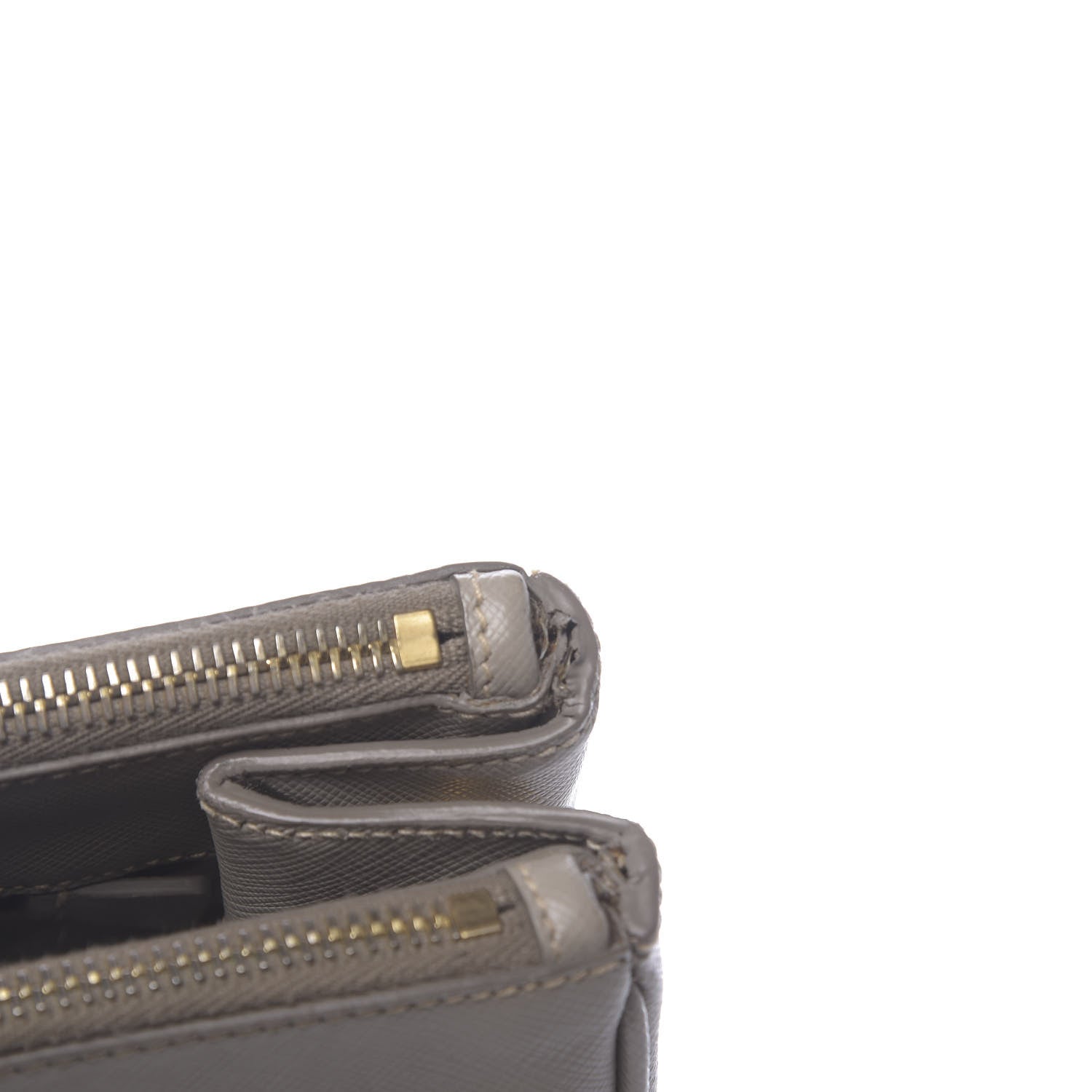 Prada Saffiano Large Galleria Double Zip Tote Pomice 9 of 23