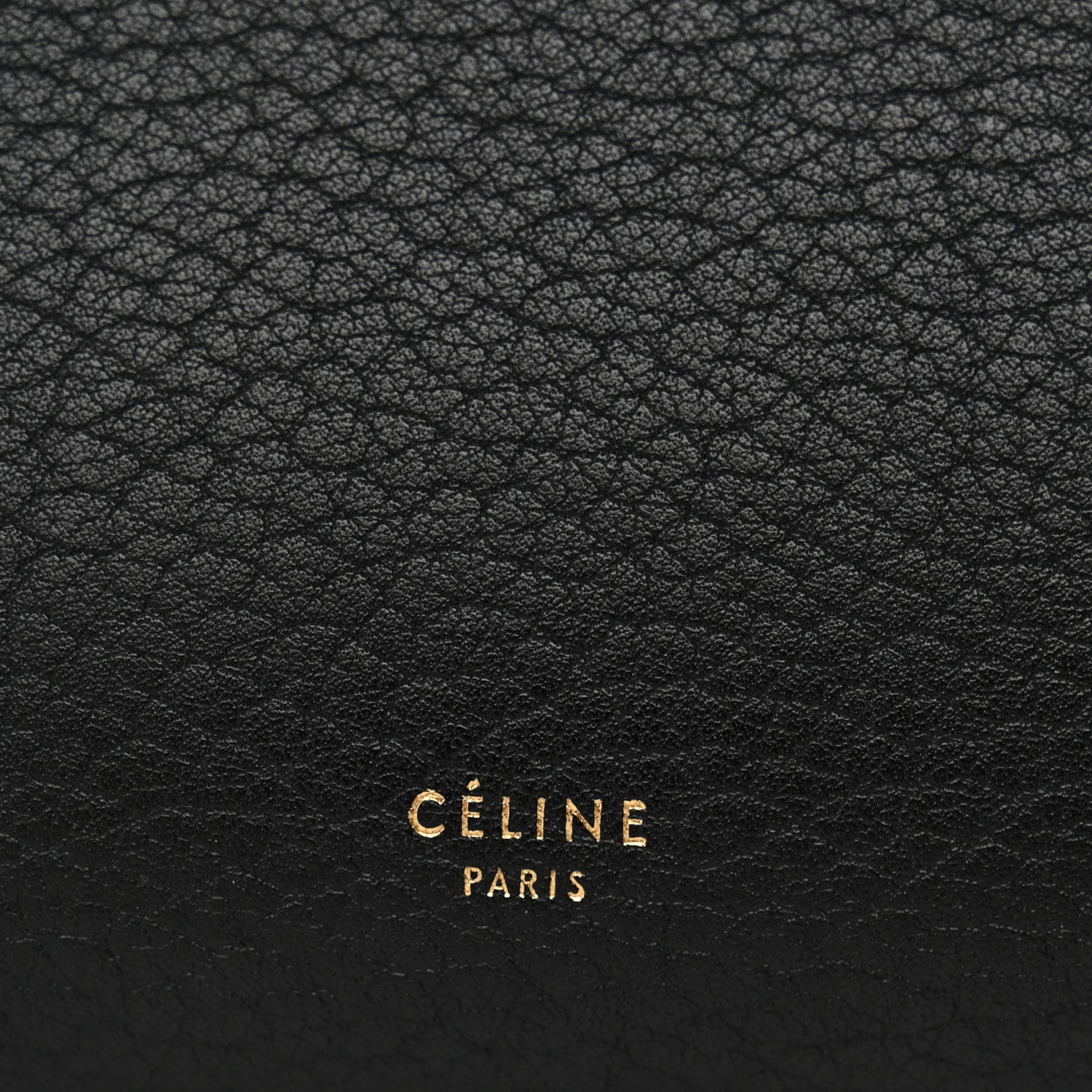 Celine Crisped Calfskin Mini Tie Knot Tote Black 6 of 13