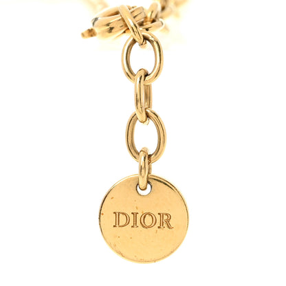 Christian Dior Crystal CD Star Bracelet Gold 4 of 4
