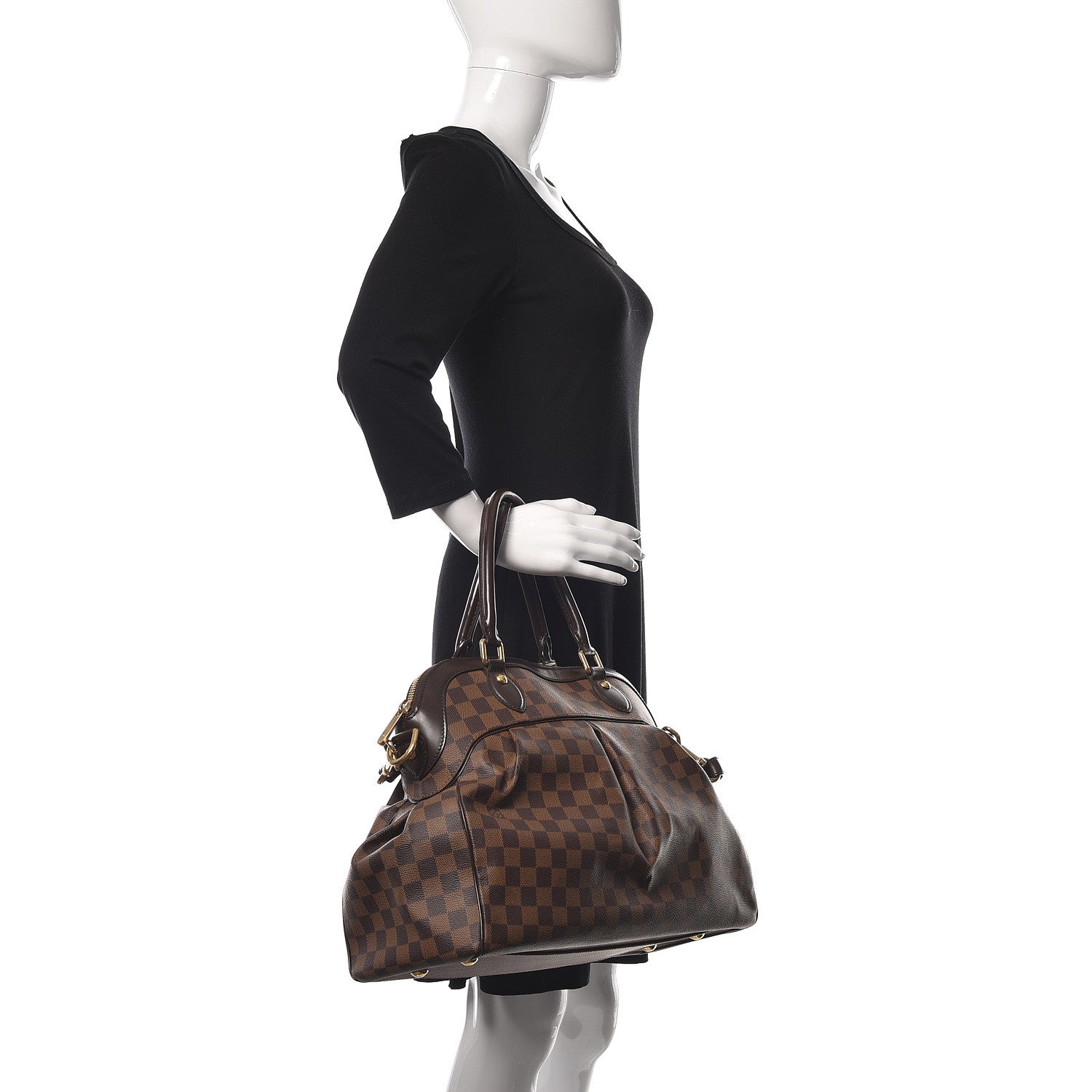 Louis Vuitton Damier Ebene Trevi GM 2 of 12