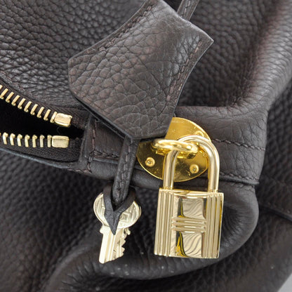 Hermes Togo Bolide 35 Chocolate 10 of 11