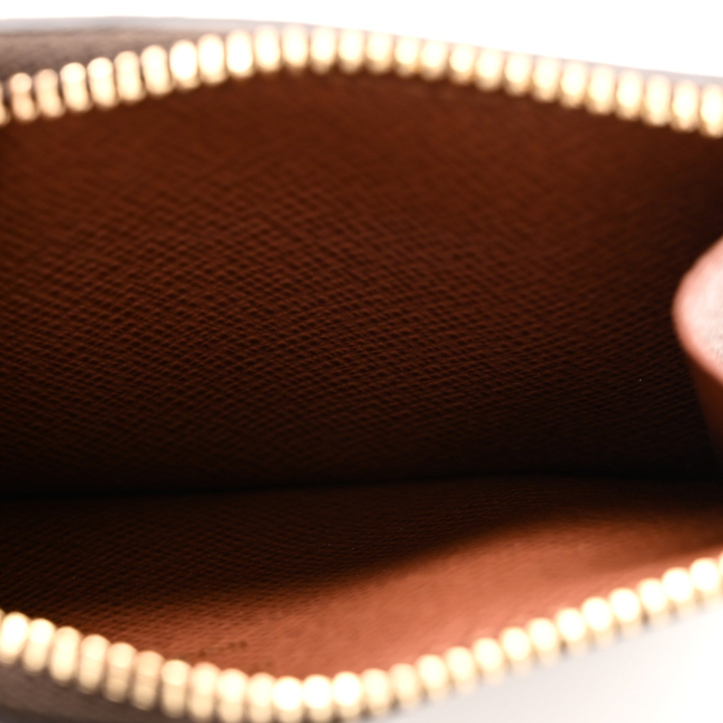 Monogram Zipped Romy Card Holder