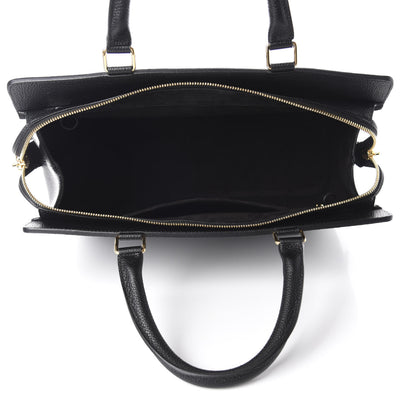 Celine Grained Calfskin Medium Cabas De France Black 5 of 8