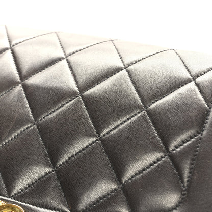 Chanel Lambskin Quilted Medium Single Flap Black 9 of 9