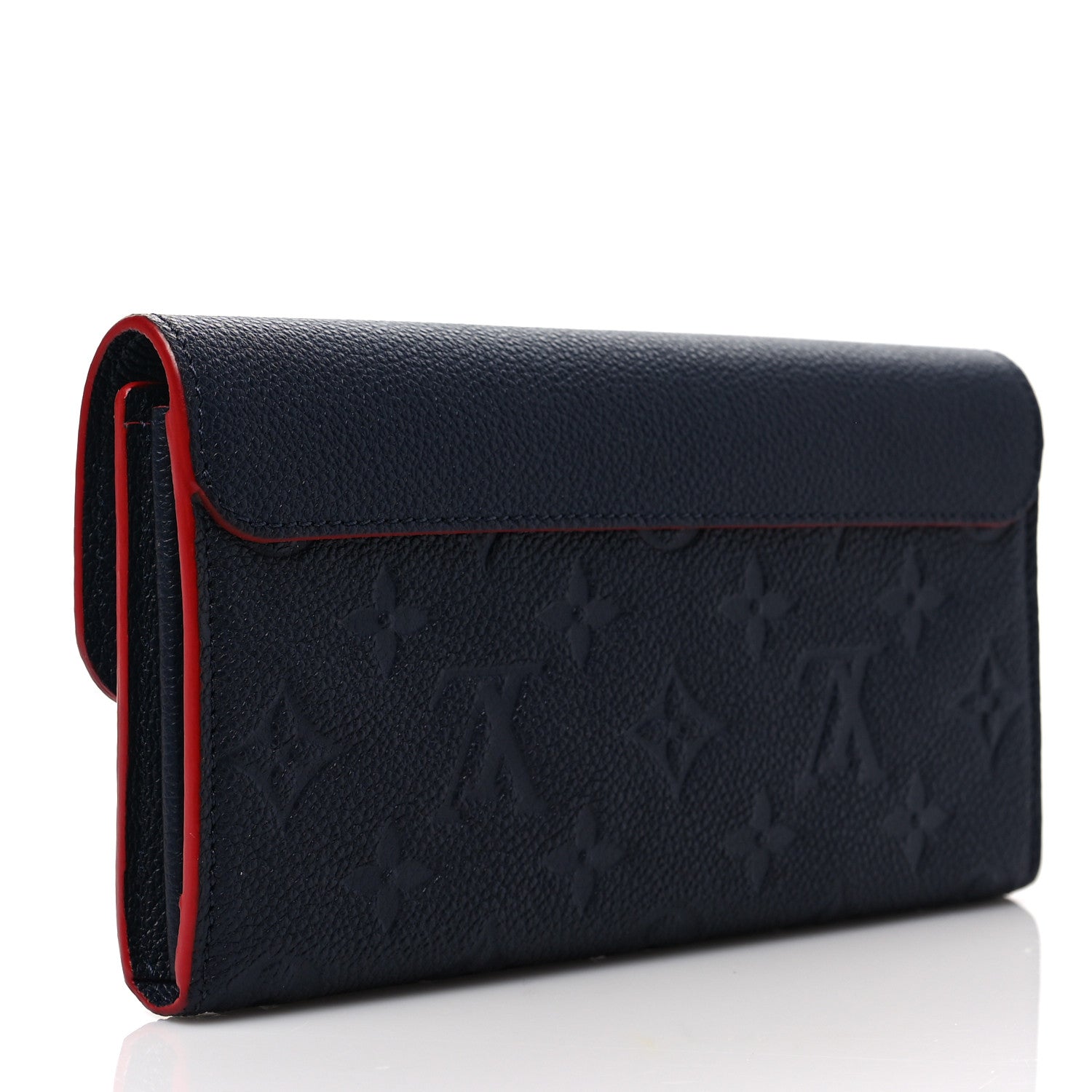 Louis Vuitton Empreinte Pont-Neuf Wallet Marine Rouge 3 of 7