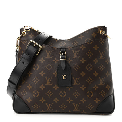 Louis Vuitton Monogram Odeon MM Black 1 of 8