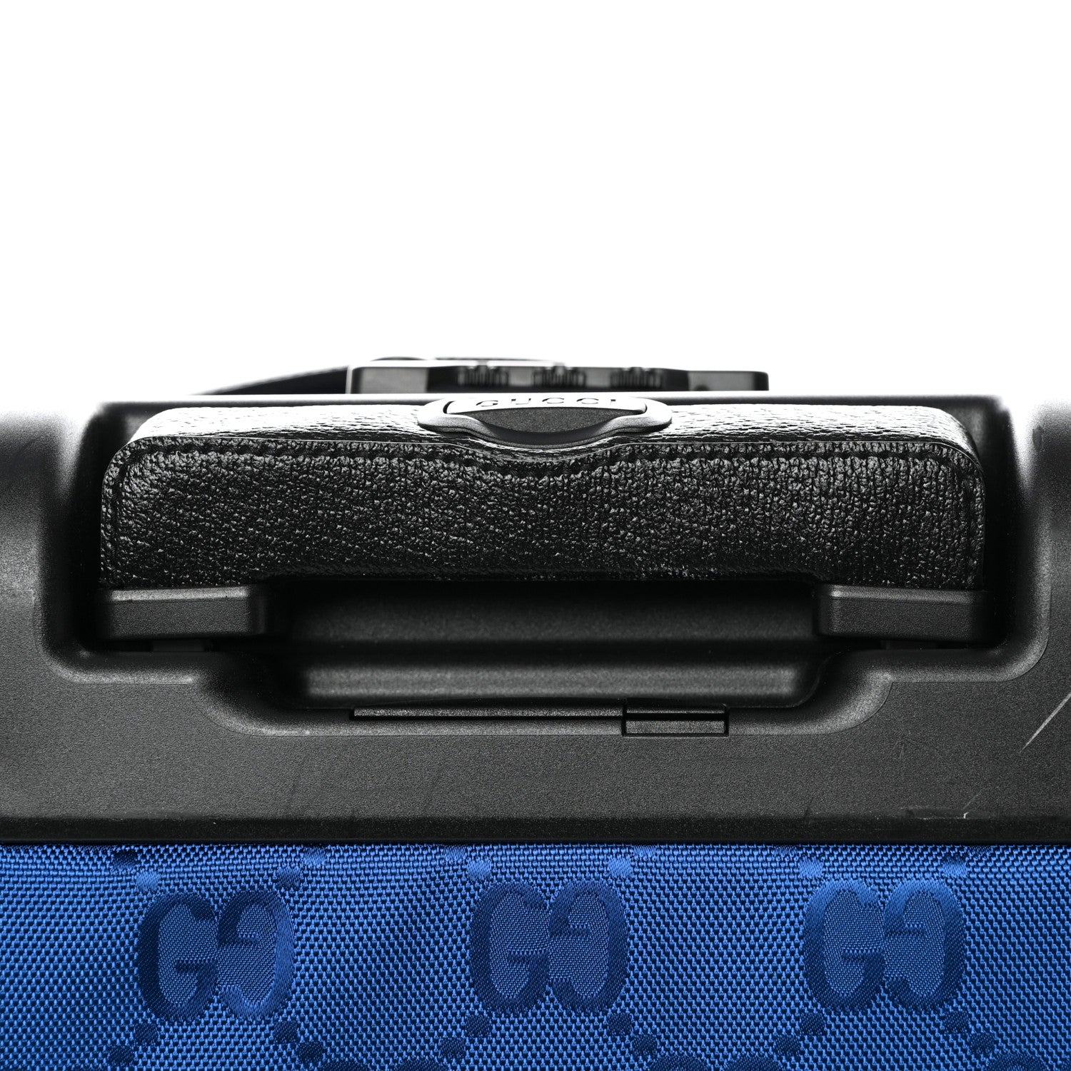 Gucci Econyl Nylon Monogram Off The Grid Suitcase Guilted Blue Black 9 of 11