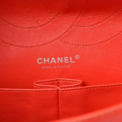 Chanel Distressed Patent Quilted 2.55 Reissue 227 Flap Red 8 of 10