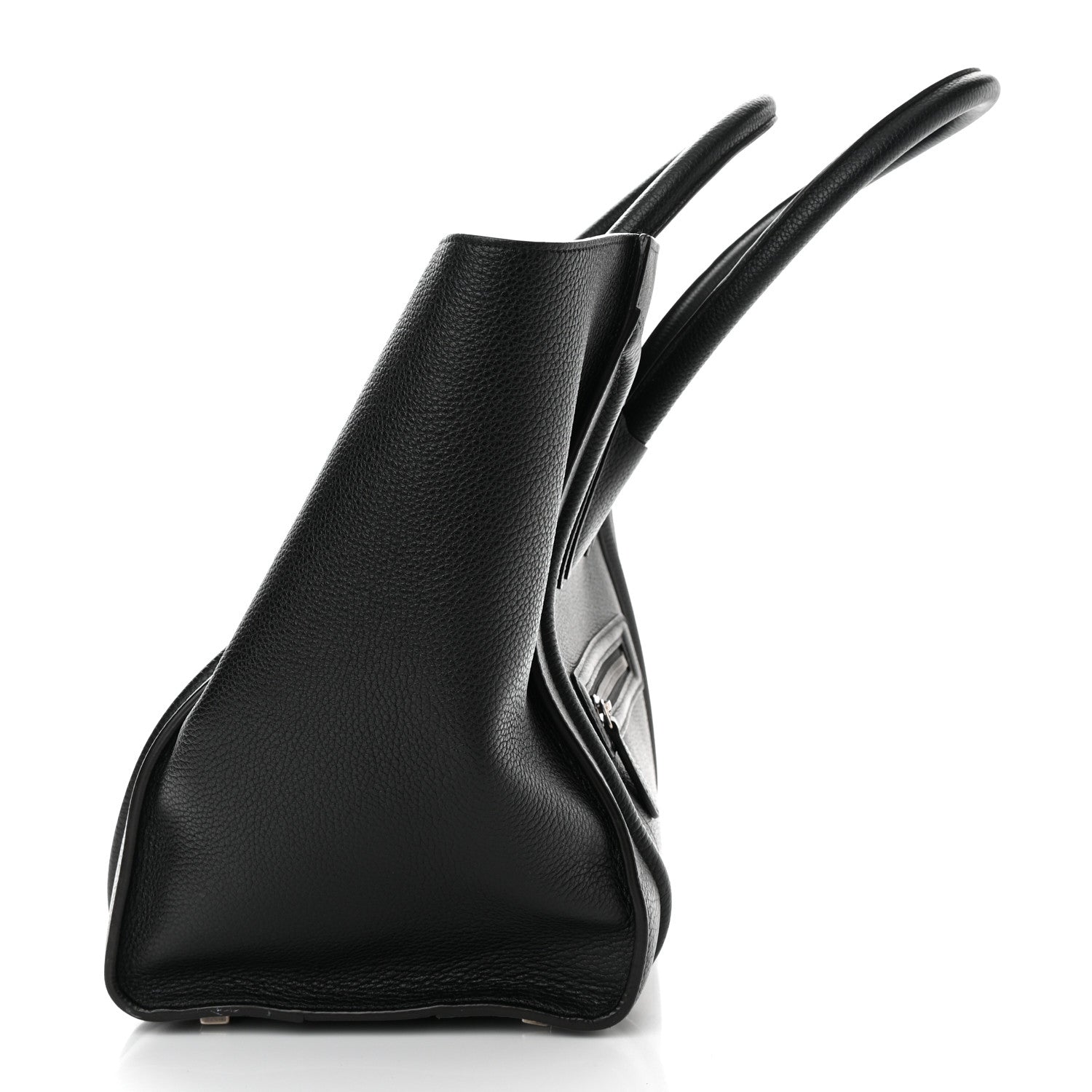 Celine Drummed Calfskin Mini Luggage Black 11 of 18