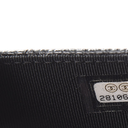 Chanel Caviar Quilted Flap Card Holder Wallet Black 10 of 11