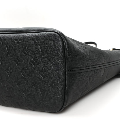 Louis Vuitton Empreinte Monogram Giant Neverfull MM Black 10 of 10
