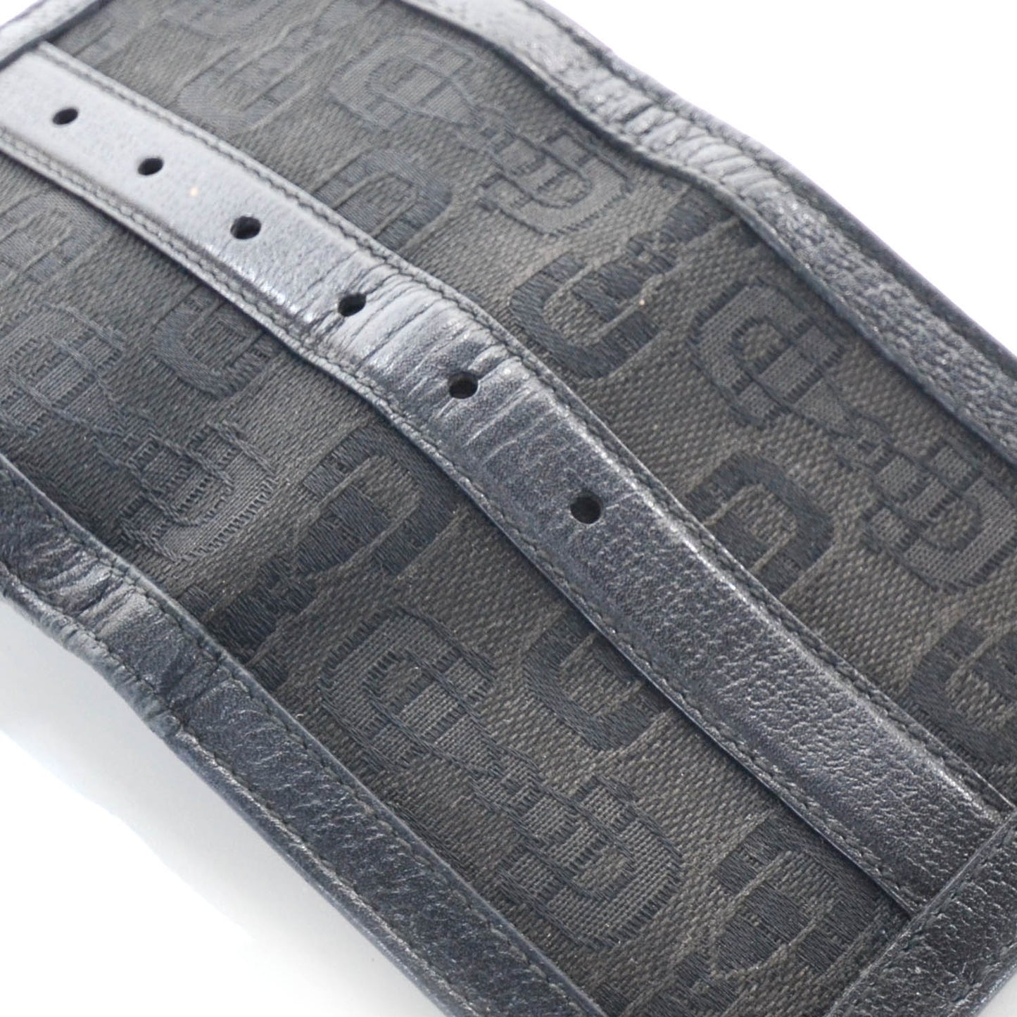 Horsebit Print Glam French Wallet