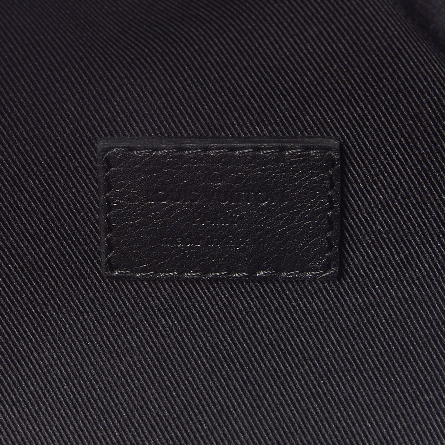 Calfskin Monogram Shadow Discovery Bumbag Black