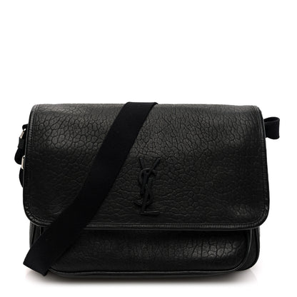 Saint Laurent Grained Calfskin Niki Messenger Black 1 of 11